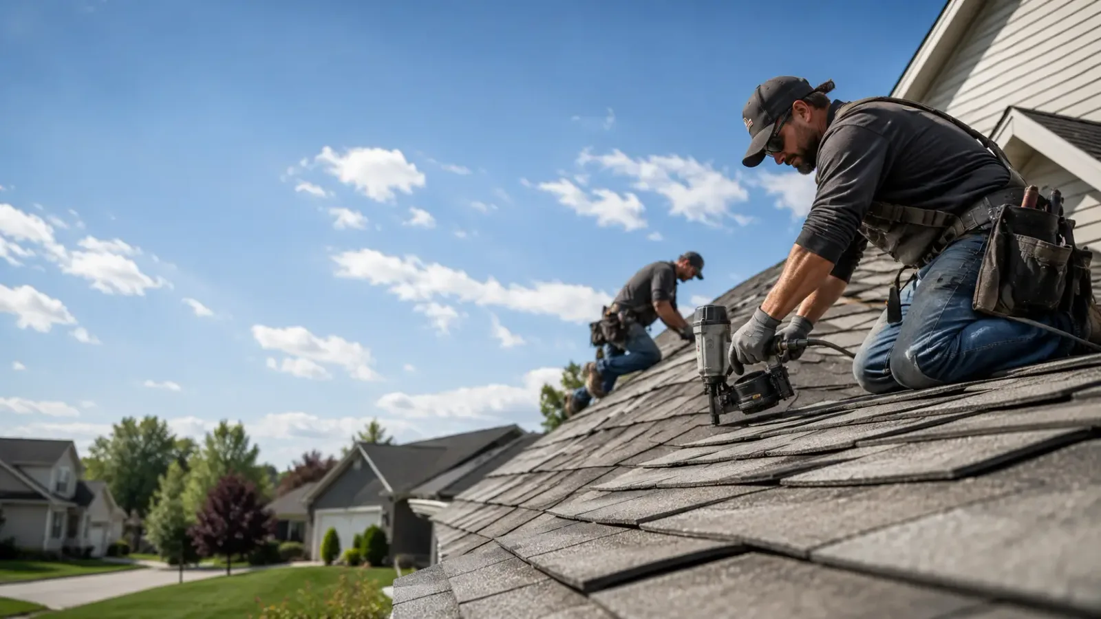 Storm Damage Roof Repair in Mccune, KS near me